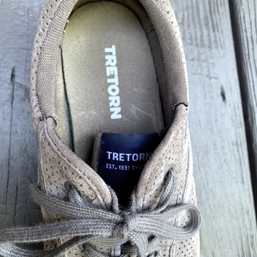 Tretorn Nylite Bold Platform Nubuck Sneakers Womens Gray Suede Casual Athletic 9 - Picture 5 of 7
